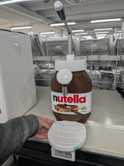 Nutella dispenser manual