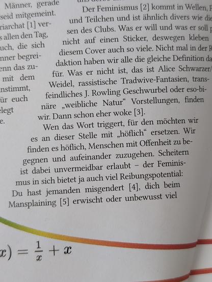 Ausschnitt vom Artikel